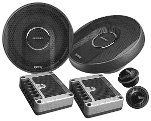 Infinity Reference 6500CX 6-1/2" (165mm) two-way car audio component loudspeaker system