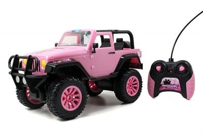 Jada Toys GIRLMAZING Big Foot Jeep RC Vehicle