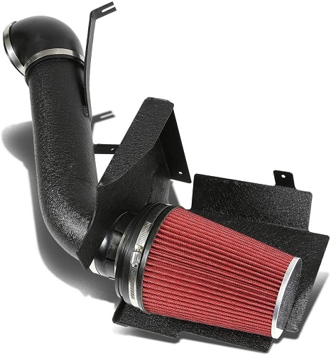DNA MOTORING Cold Air Intake Pipe+Heat Shield System